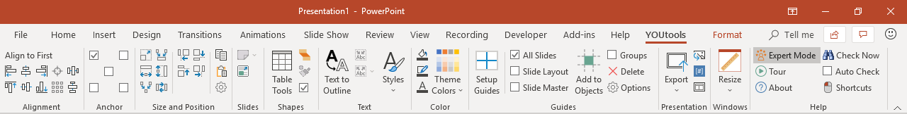 help powerpoint 2016 for mac -audio tools